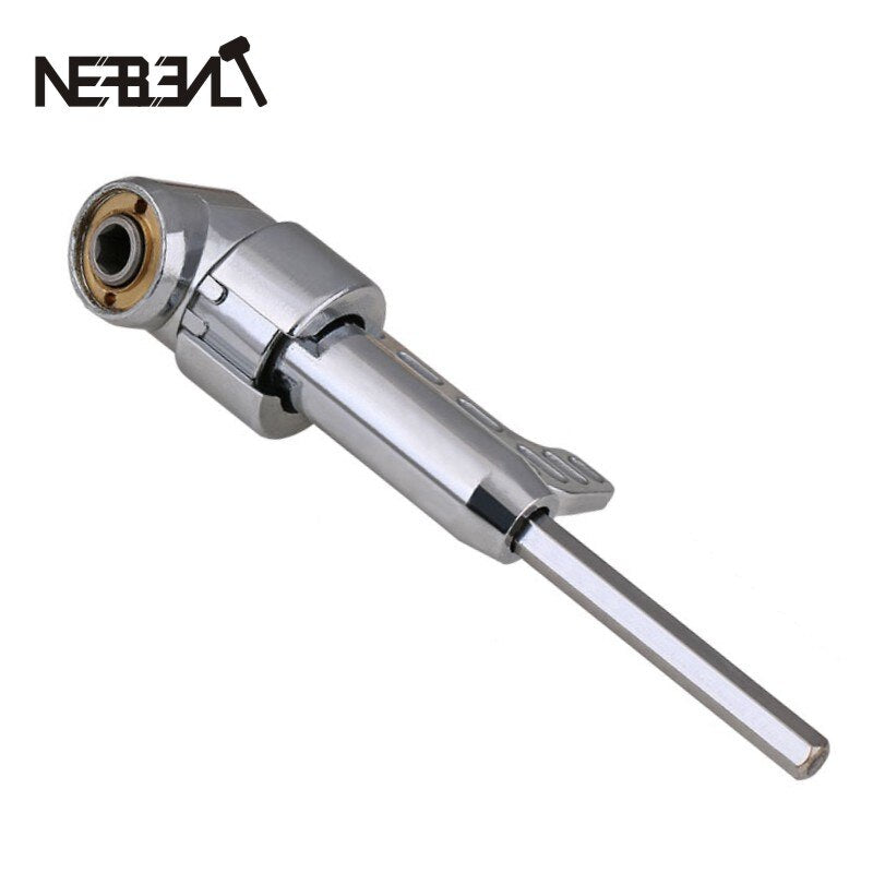 Dual Head L-shaped Mini Socket Wrench 105 degrees 1/4" Extension Hex Drill Bit Key Utility Tool And Screwdriver Bit Drill Set